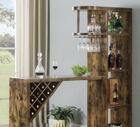 Modern Farmhouse Bar Cabinet