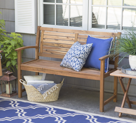 Cottage Style Outdoor bench