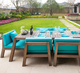 Hardwood Outdoor Dining Set 