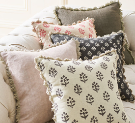 Asorted Linen Cushions