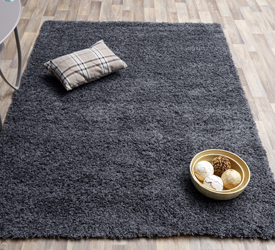 Charcoal Grey Area Rug