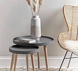 Grey End table