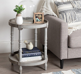 Ash Grey Side Table