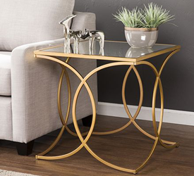 Cocktail end table
